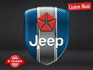 Jeep Autocollants Pare-Chocs Limité Course Moderne
